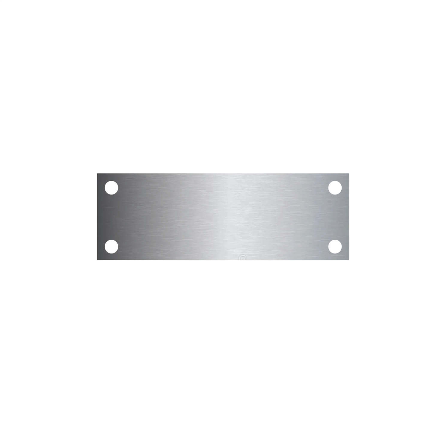 Blank Instrument Stainless Steel Tags - 1" x 3"