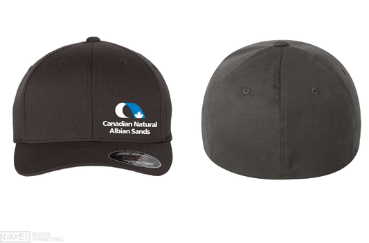 CNRL Branded - Flexfit - Cotton Blend Cap - Dark Grey - 6277