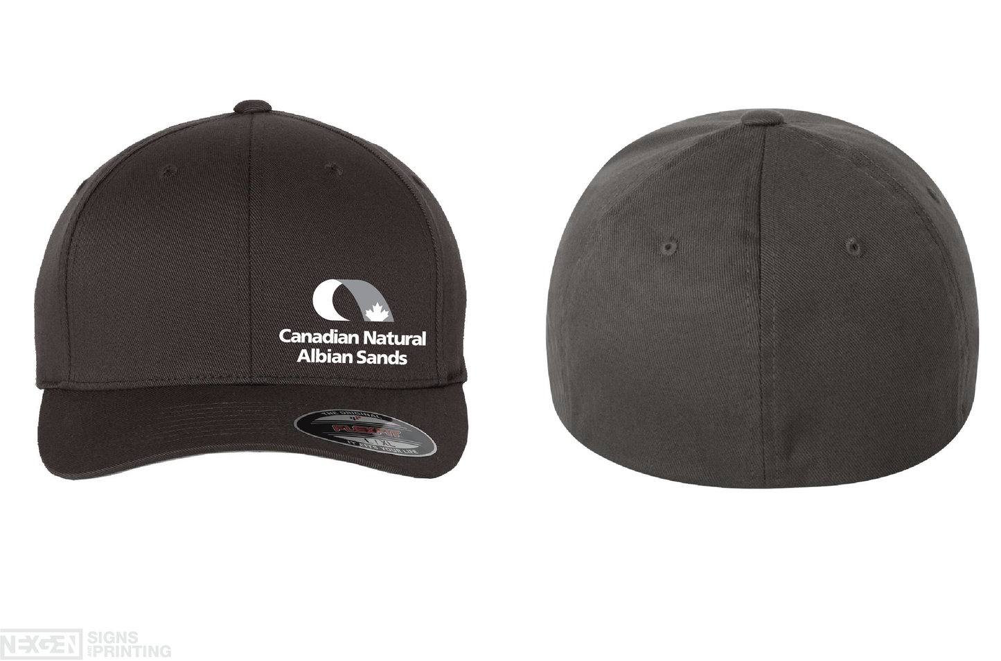 CNRL Branded - Flexfit - Cotton Blend Cap - Dark Grey - 6277