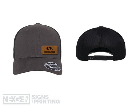 Flexfit - 110® Mesh-Back Cap - 110M - Leather Patch