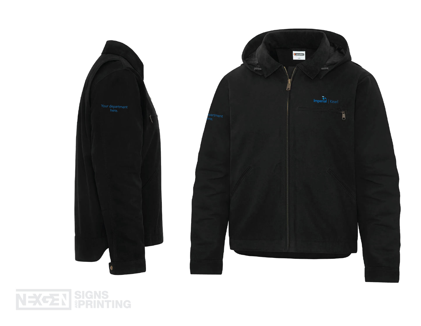 ATC WeRK™ FORT MAC JACKET WITH DETACHABLE HOOD. WeRK7640