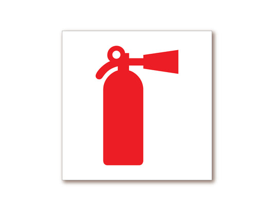 Fire Extinguisher Symbol Decals