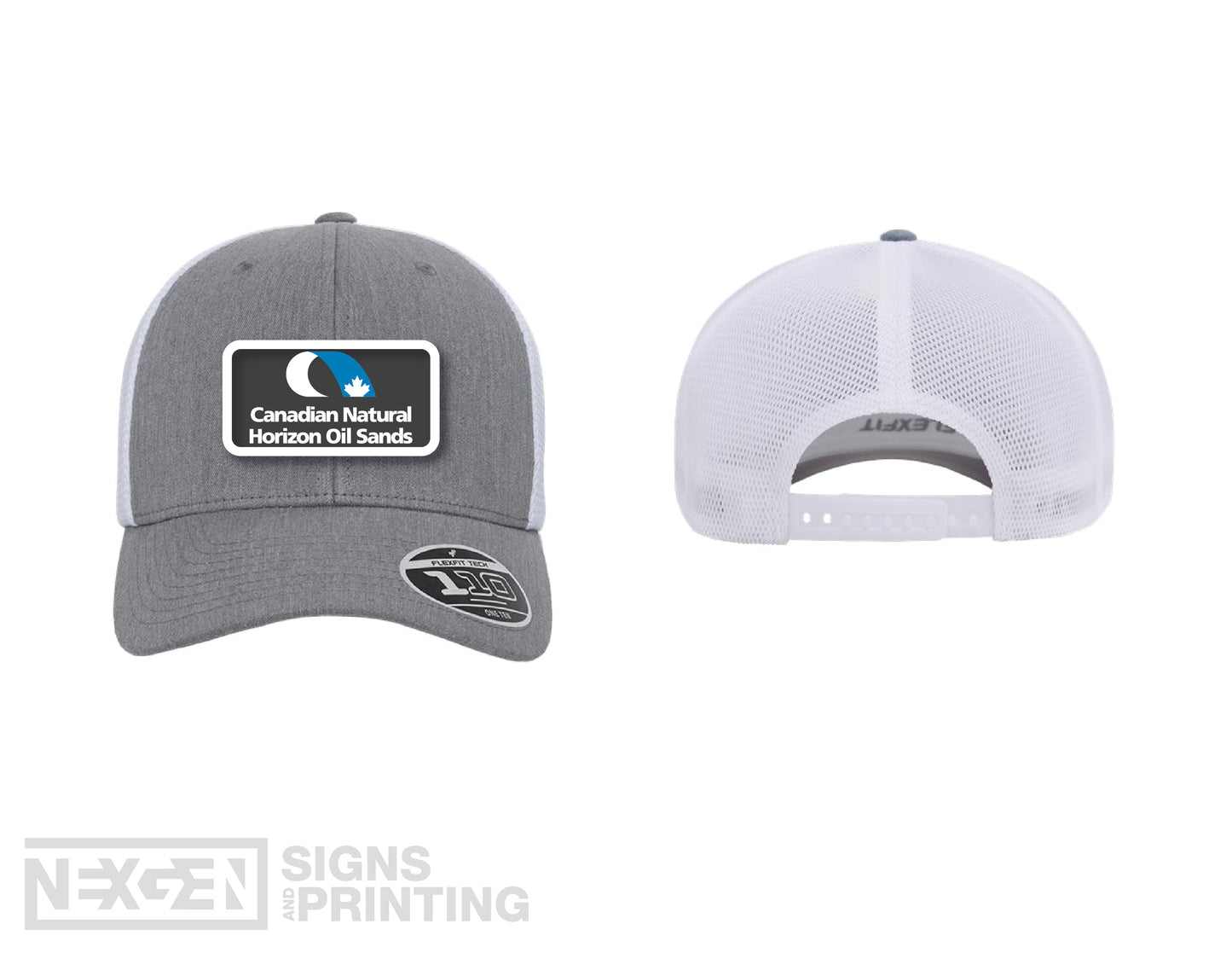 Flexfit - 110® Mesh-Back Cap - 110M Heather/White