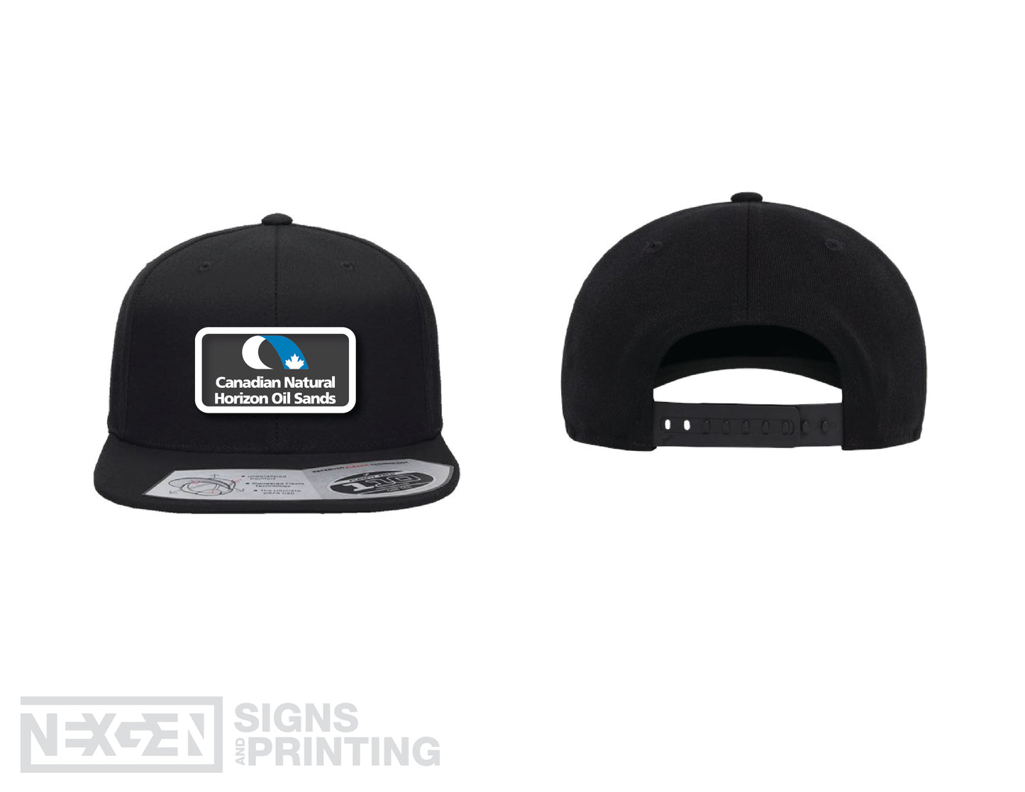 Flexfit - 110® Snapback Cap / Hat - 110F - Black