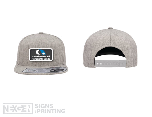 Flexfit - 110® Snapback Cap / Hat - 110F - Heather Grey