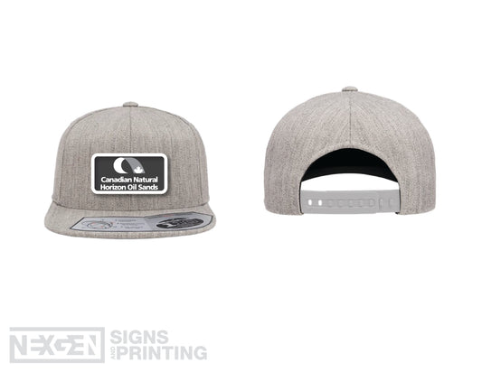 Flexfit - 110® Snapback Cap / Hat - 110F - Heather Grey