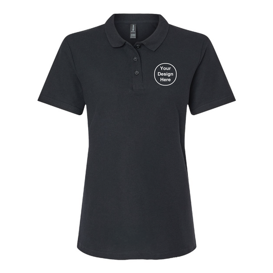 Gildan Women's Softstyle® Pique Polo - 64800L