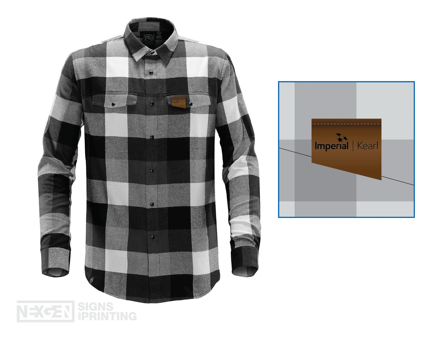 Men's Logan Snap Front Shirt SKU#: SFX-1