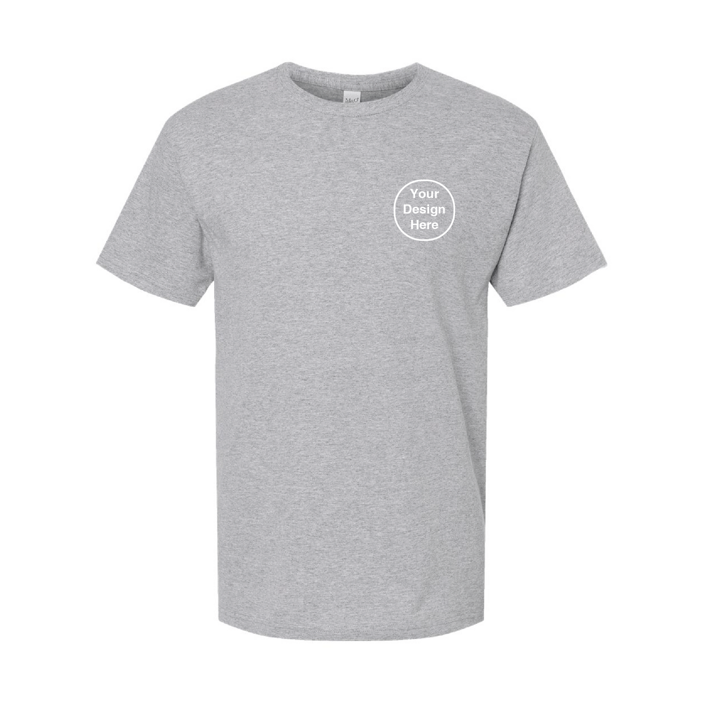 M&O Men's Gold Soft Touch T-Shirt - 4800