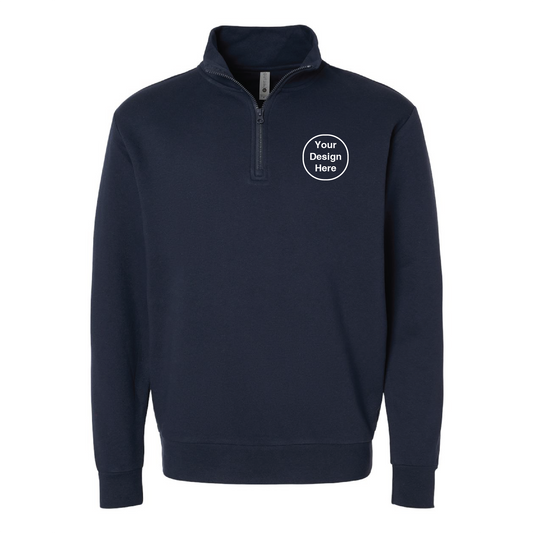Next Level Unisex Fleece Quarter-Zip Pullover - 9643