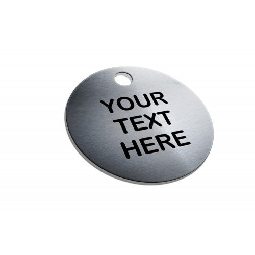 Stainless Steel Tags, Laser etched