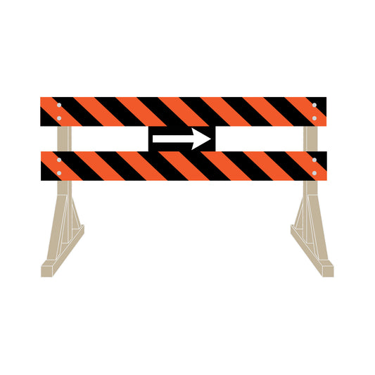 WD-1161-R Complete Barricade set (Right)