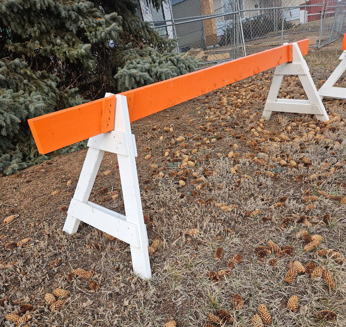 TS-1 Construction Barricade 10 ft – Nexgen Signs and Printing