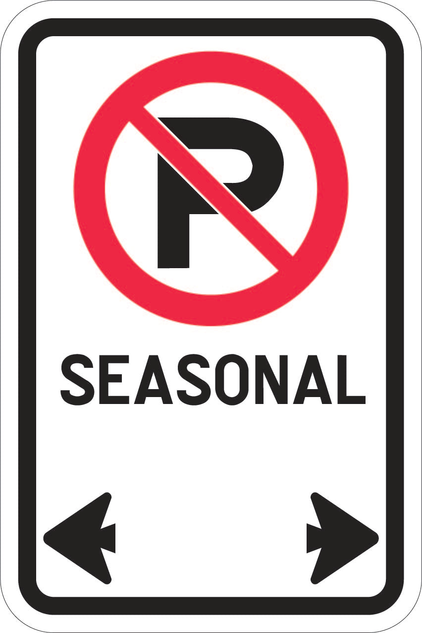 CTS-102 No Parking - Seasonal