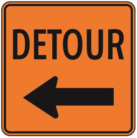 CTS-21 Detour Left