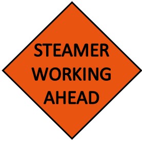 CTS-93 Steamer Working Ahead