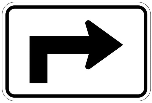 IB-5-TR Advance Right Sharp Turn Arrow