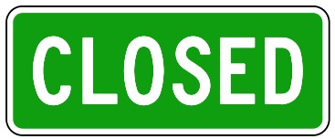 IC-22-T Hours of Operation, Open, Closed or Distance-Direction (TAB)