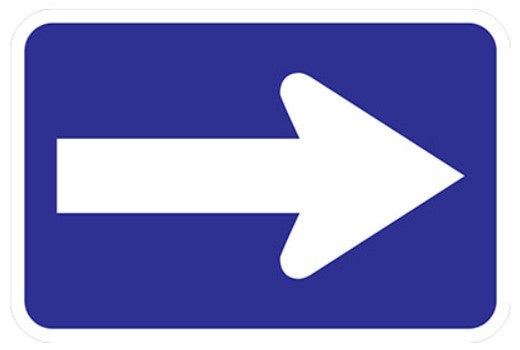 IC-B-TR Direction Arrow - Right