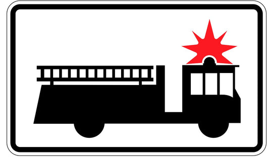 ID-22-TL Fire Truck Entrance Left Signal