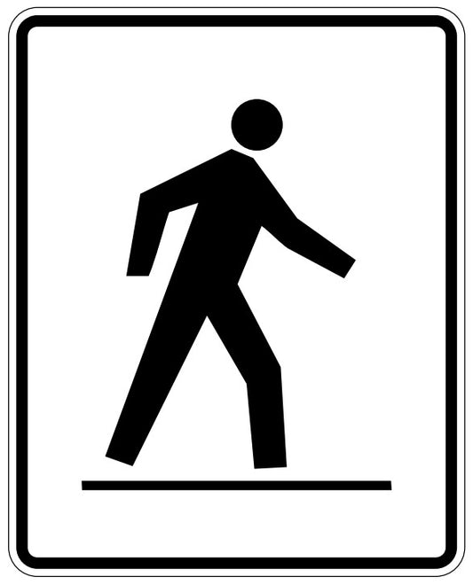 RA-4-L Pedestrian Crossing (Left)