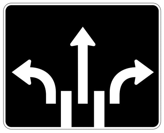 RB-49 Side Mounted Multiple Lane Designation