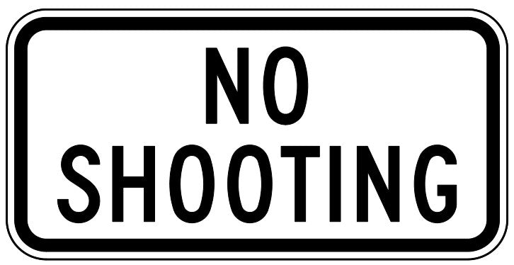 RC-109-T No Shooting (TAB)