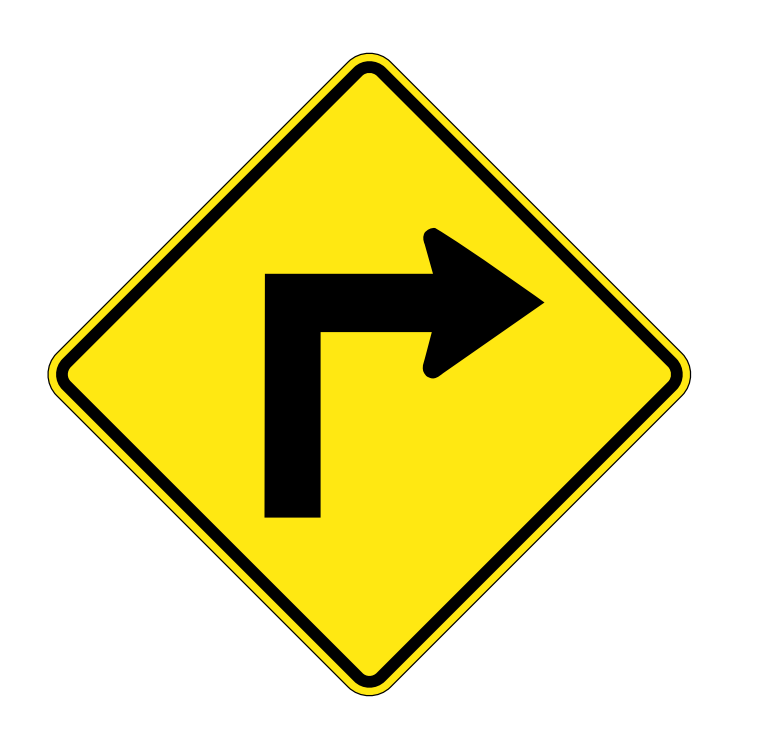 WA-1-R Single Right Sharp Turn