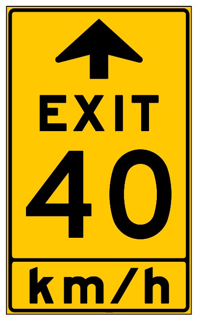 WA-10B Ramp Ahead Advisory Speed