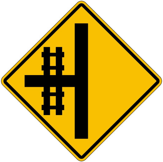 WA-19-L Cross-Road Railway Crossing Left From T