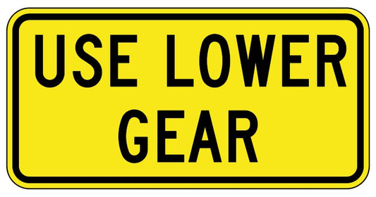 WA-21A-T Use Lower Gear (TAB)