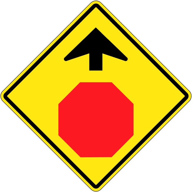 WB-1 Stop Ahead
