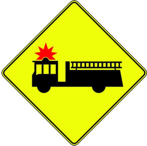 WC-17-R Fire Truck Entrance On Right