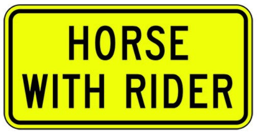 WC-21-T Horse With Rider (TAB)