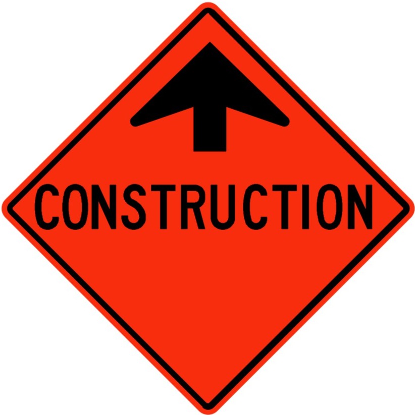 WD-101 Construction Ahead