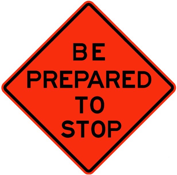 WD-111 Be Prepared To Stop