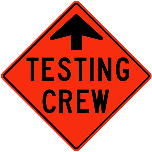 WD-184 Testing Crew Ahead