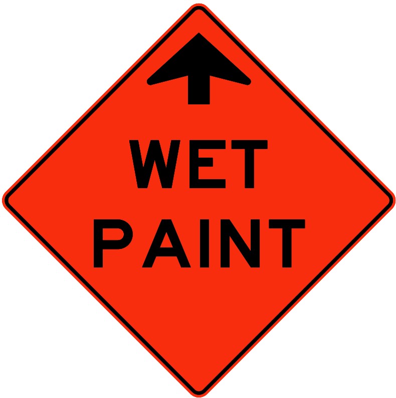 WD-190 Wet Paint