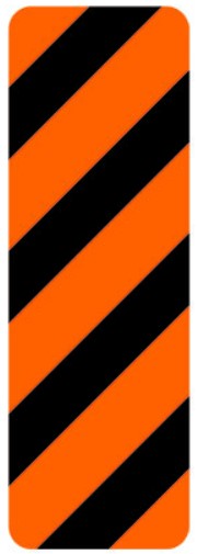 WD-A-105-R Hazard Marker Object on Right