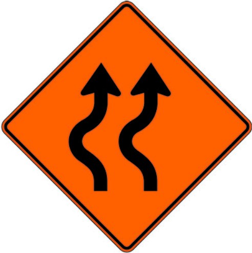 WD-A-51-L Roadside Diversion (Two Lanes) (Left)