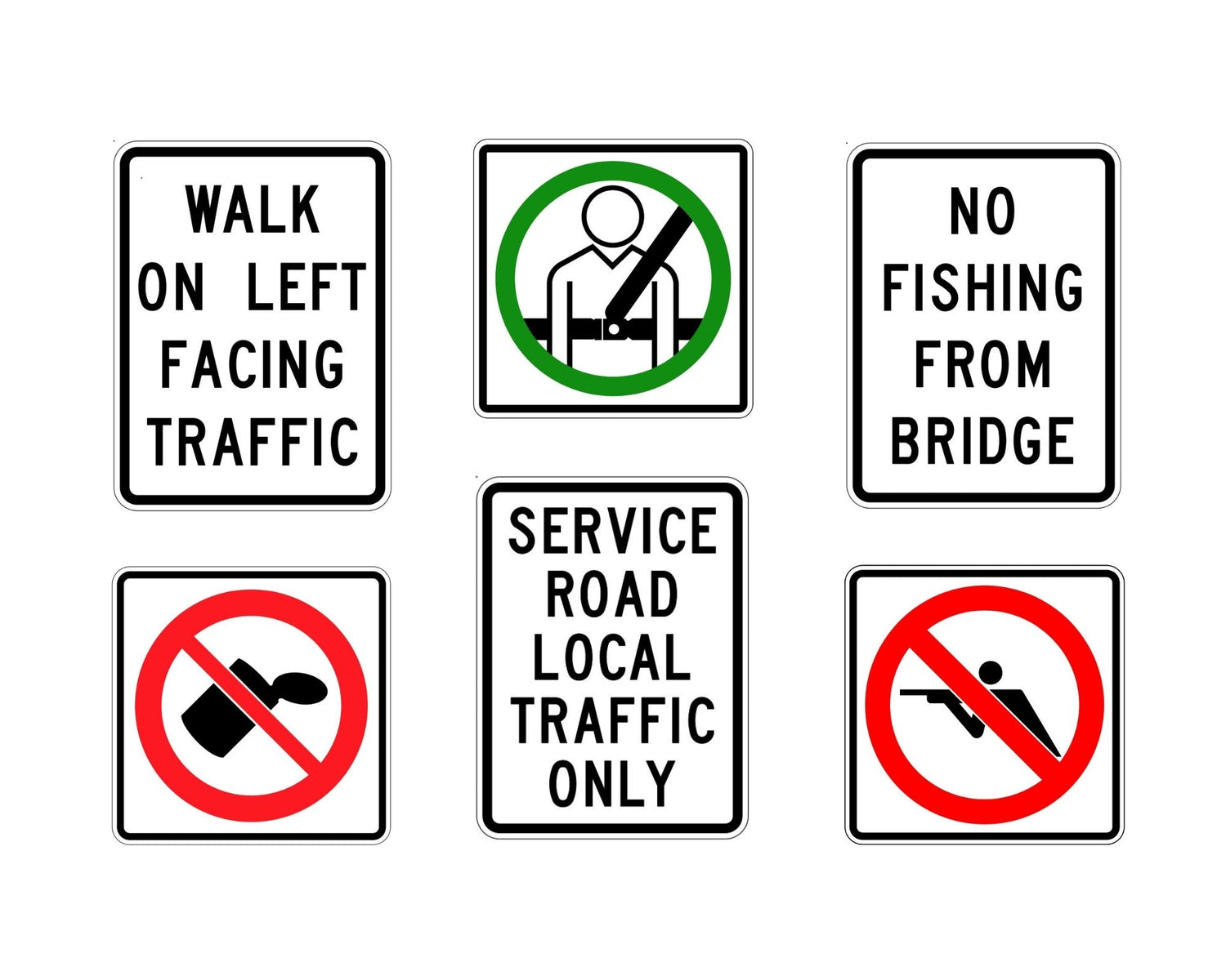 Regulatory Signs (Class R) – Nexgen Signs and Printing