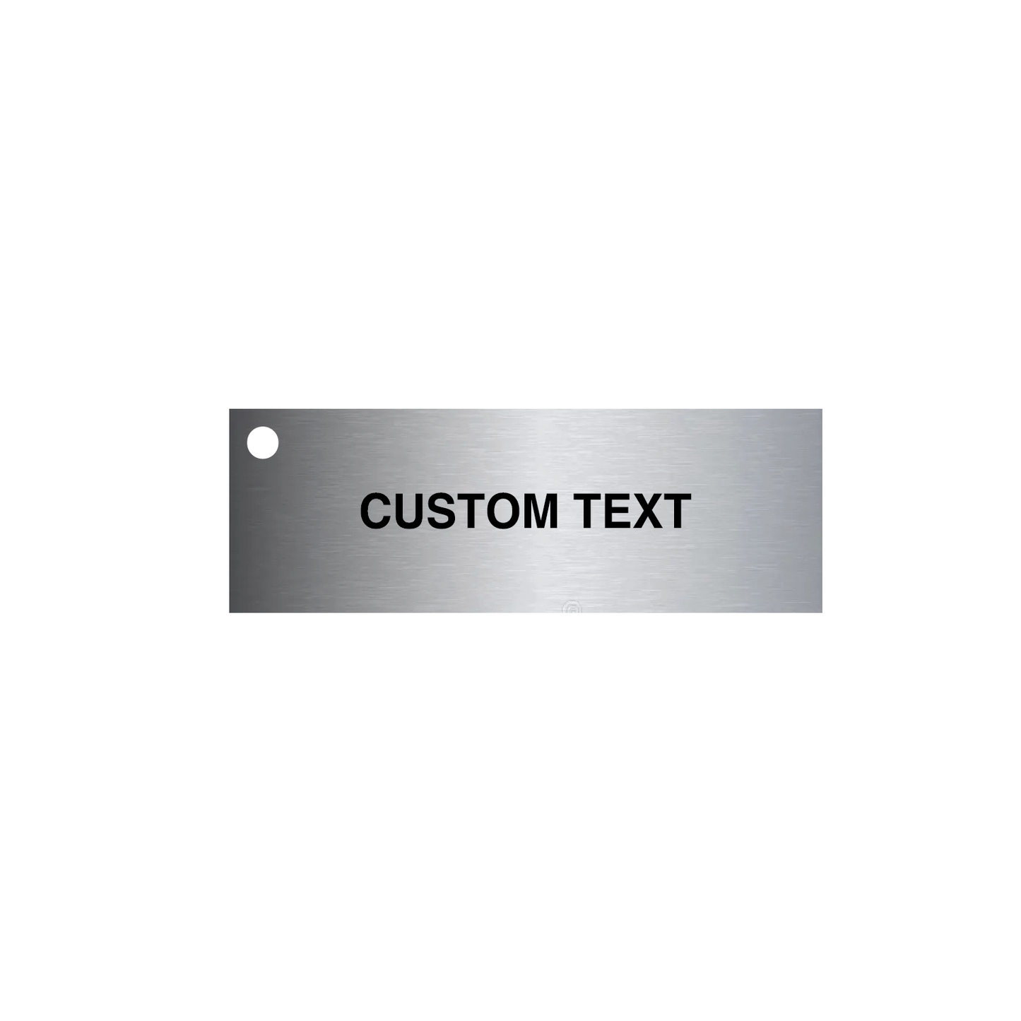 Instrument Stainless Steel Tags - 1" x 3"