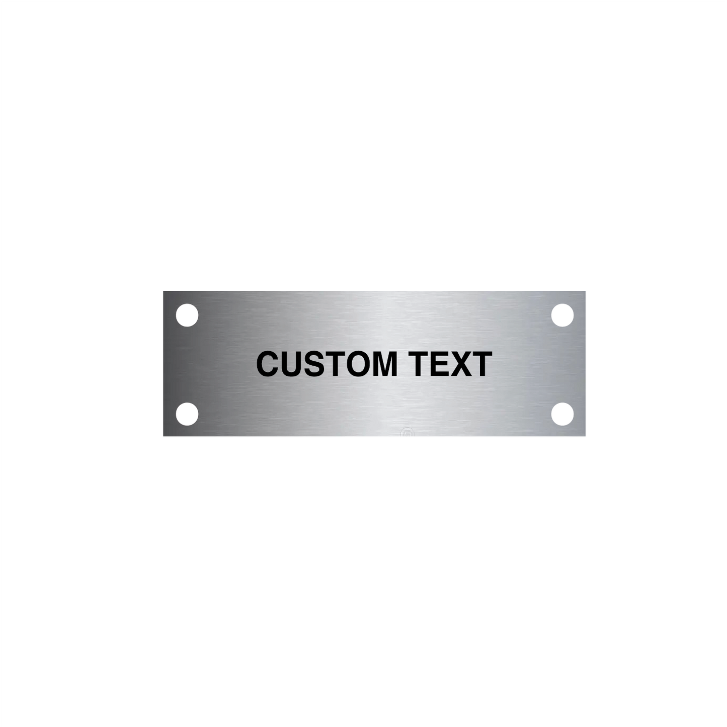 Instrument Stainless Steel Tags - 1" x 3"