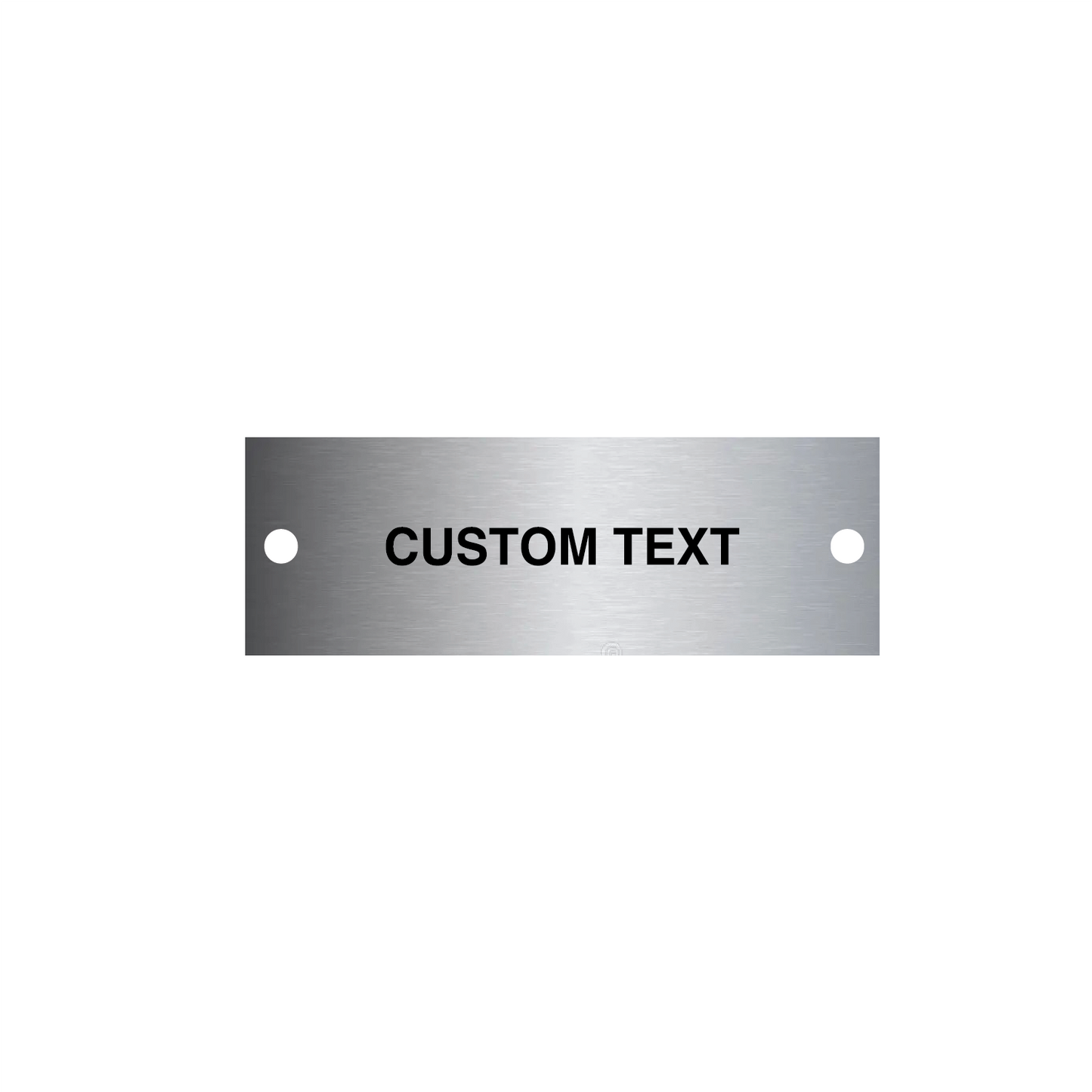 Instrument Stainless Steel Tags - 1" x 3"