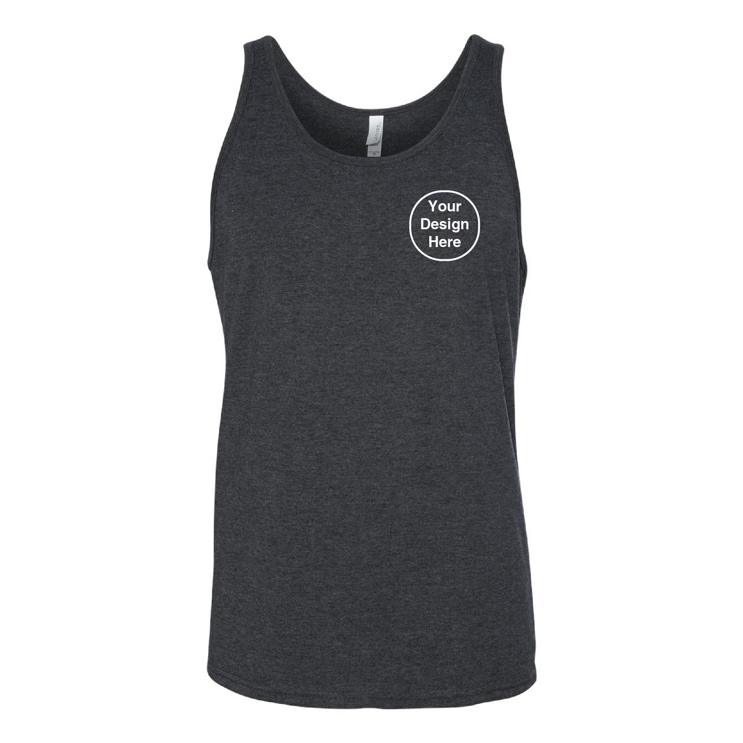 BELLA + CANVAS Unisex Heather CVC Tank - 3480CVC