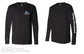 BELLA + CANVAS - Jersey Long Sleeve Tee - 3501 - Black - Heat Transferred