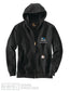 Carhartt Loose Fit Midweight Full Zip Sweatshirt - Black (K122)