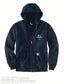 Carhartt Loose Fit Midweight Full Zip Sweatshirt - Navy (K122)
