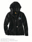 Carhartt Women's Loose Fit Midweight Full Zip Sweatshirt - Black (102788)