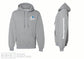 Russell Athletic - Dri Power® Hooded Sweatshirt - 695HBM - Oxford - Heat Transferred